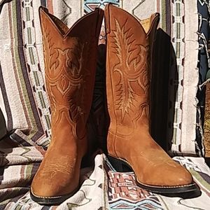 Tony Lama Suede Boots